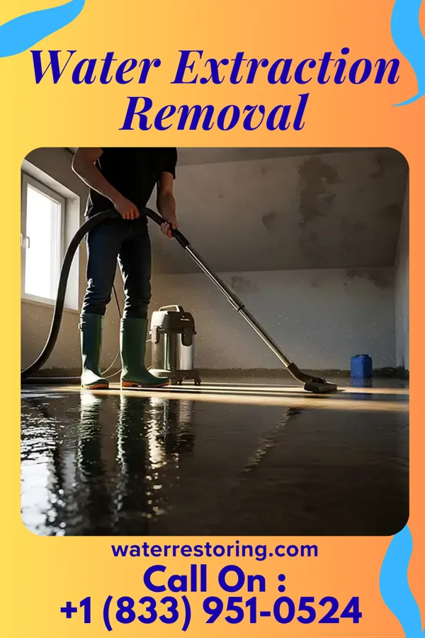 Water Extraction Removal in Chums Corner, MI